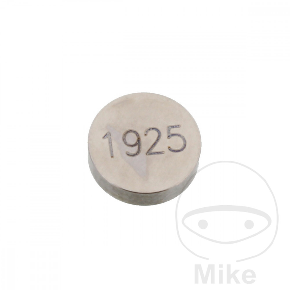 JMP valve shim 7.5 mm 1.925 PRX 7470314 CAGIVA RAPTOR 650 01-04, RAPTOR 650 IE 05-08, V-RAPTOR 650 01-05, GAS GAS EC 250 FSE 4T 10-11, GAS EC 250 F RACING 12-16, GAS EC 300 F RACING 12-16, HM-MOTO CRE-F 250 R IE 10-12...