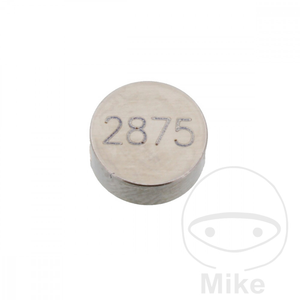 JMP valve shim 7.5 mm 2.875 PRX 7470353 CAGIVA RAPTOR 650 01-04, RAPTOR 650 IE 05-08, V-RAPTOR 650 01-05, GAS GAS EC 250 FSE 4T 10-11, GAS EC 250 F RACING 12-16, GAS EC 300 F RACING 12-16, HM-MOTO CRE-F 250 R IE 10-12...