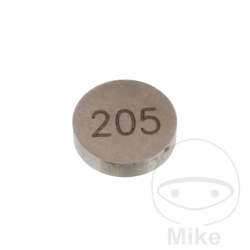 JMP valve shim 9.5 mm 2.05 PRX 7470421 APRILIA DORSODURO 900 ABS 17-21, MXV 450 08-15, RXV 450 06-15, RXV 550 06-13, SHIVER 900 ABS 17-18, SXV 450 06-13, SXV 550 06-15...