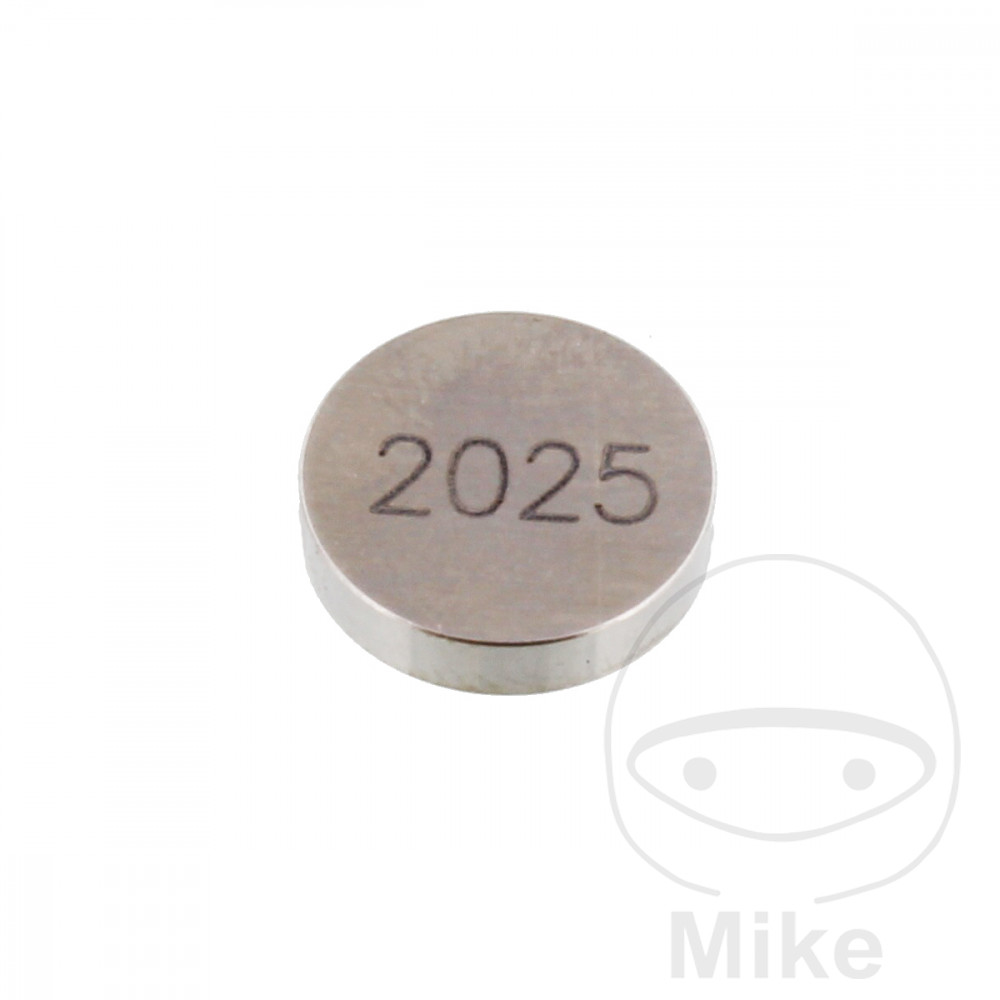 JMP valve shim 9.5 mm 2.025 PRX 7470419 APRILIA DORSODURO 900 ABS 17-21, MXV 450 08-15, RXV 450 06-15, RXV 550 06-13, SHIVER 900 ABS 17-18, SXV 450 06-13, SXV 550 06-15...