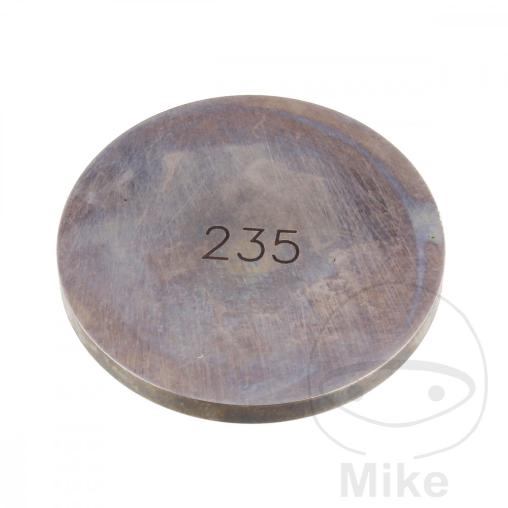 JMP valve shim 29 mm 2.35 MTI 7470127 APRILIA MOTO 650 MOTO 6,5 95-00, PEGASO 650 N 92, PEGASO 650 P 93, PEGASO 650 R 94, PEGASO 650 S 95, PEGASO 650 97-00, PEGASO 650 IE 01-04...