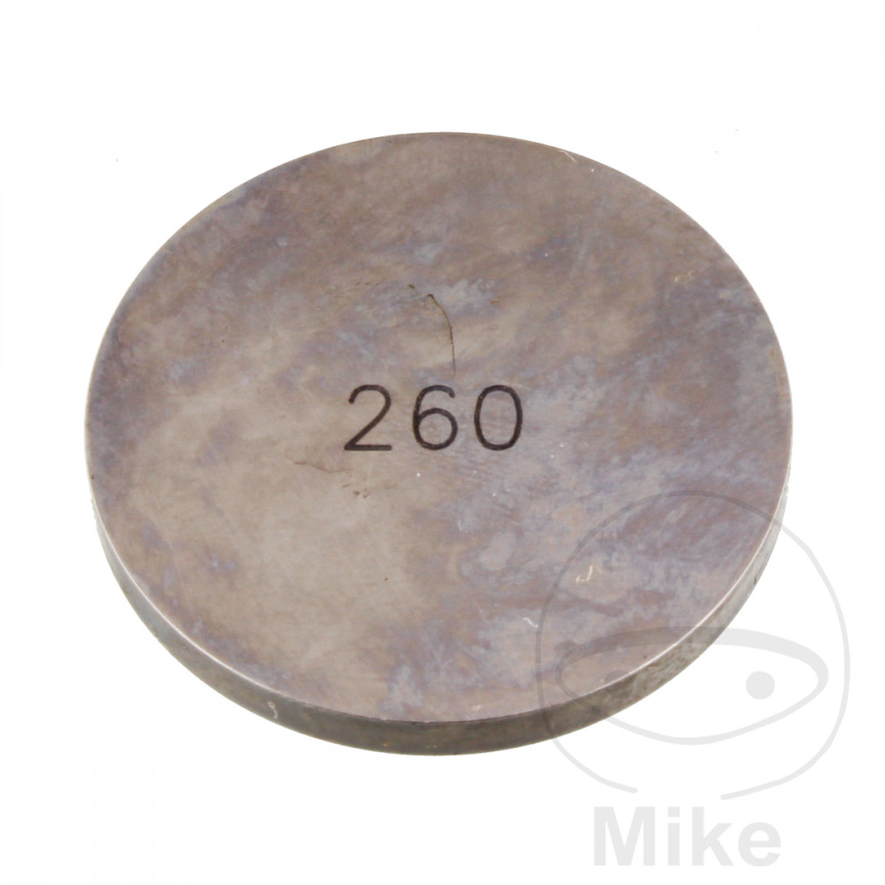 JMP valve shim 29 mm 2.60 MTI 7470133 APRILIA MOTO 650 MOTO 6,5 95-00, PEGASO 650 N 92, PEGASO 650 P 93, PEGASO 650 R 94, PEGASO 650 S 95, PEGASO 650 97-00, PEGASO 650 IE 01-04...