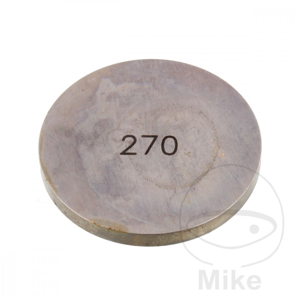 JMP valve shim 29 mm 2.70 MTI 7470135 APRILIA MOTO 650 MOTO 6,5 95-00, PEGASO 650 N 92, PEGASO 650 P 93, PEGASO 650 R 94, PEGASO 650 S 95, PEGASO 650 97-00, PEGASO 650 IE 01-04...