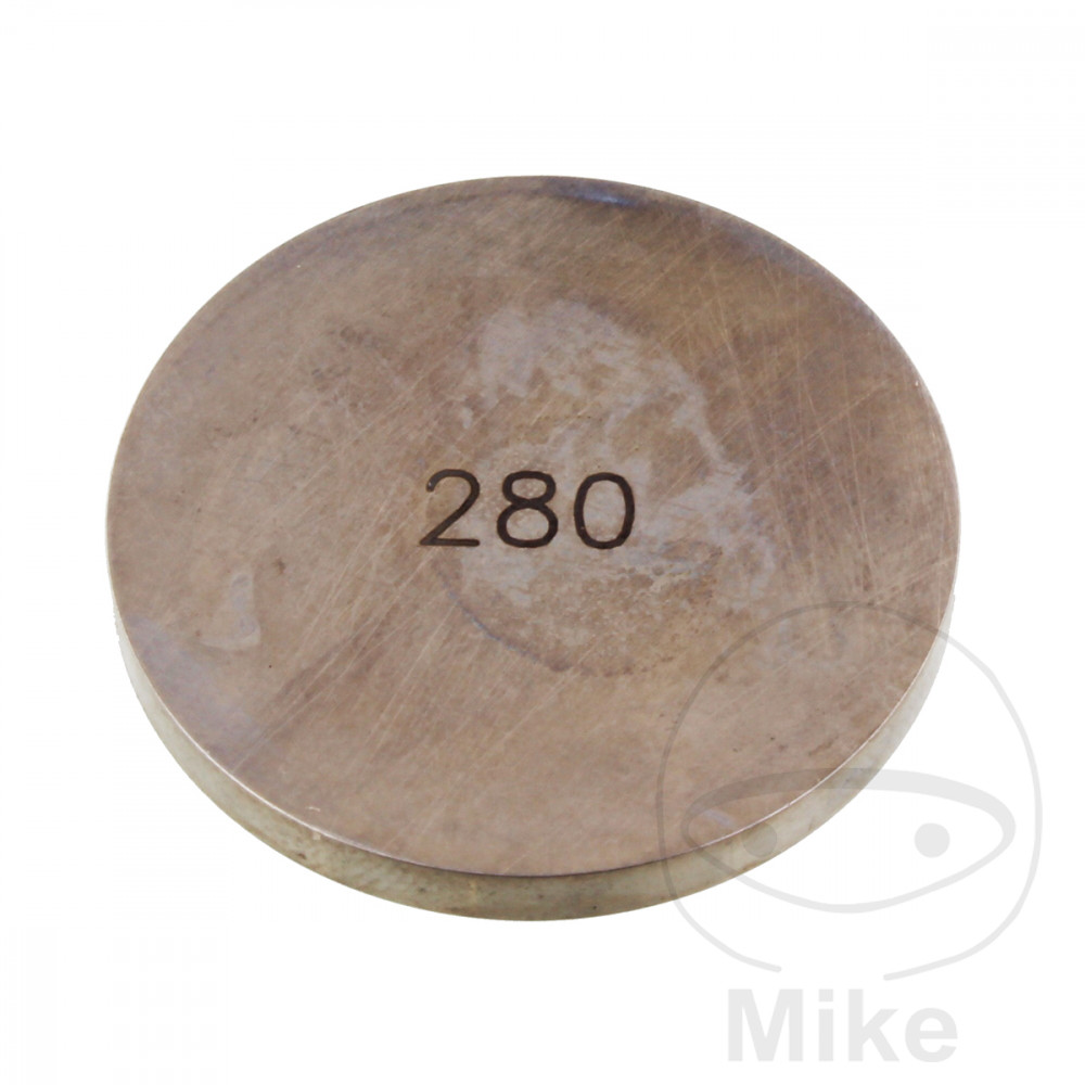 JMP valve shim 29 mm 2.80 MTI 7470137 APRILIA MOTO 650 MOTO 6,5 95-00, PEGASO 650 N 92, PEGASO 650 P 93, PEGASO 650 R 94, PEGASO 650 S 95, PEGASO 650 97-00, PEGASO 650 IE 01-04...