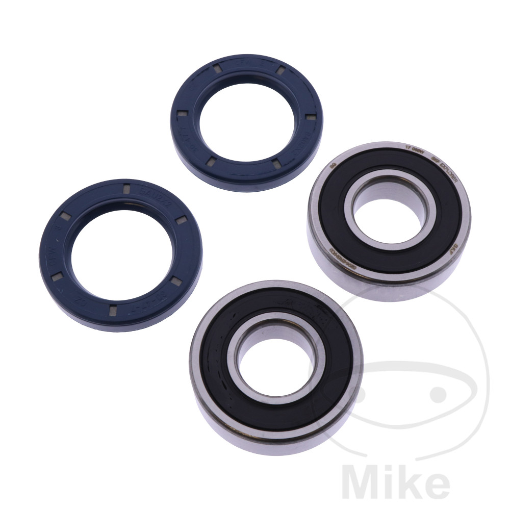 JMP ložisko kola sada Kompletní včetně gufer BMW F 650 650 CS SCARVER 02-05, F 650 650 CS SCARVER ABS 02-05, F 800 800 GS ABS 13-17, F 800 800 GS ADVENTURE ABS 13-18, F 800 800 GS ABS ESA 17, F 800 800 GS ADVENTURE ABS ESA 17-18