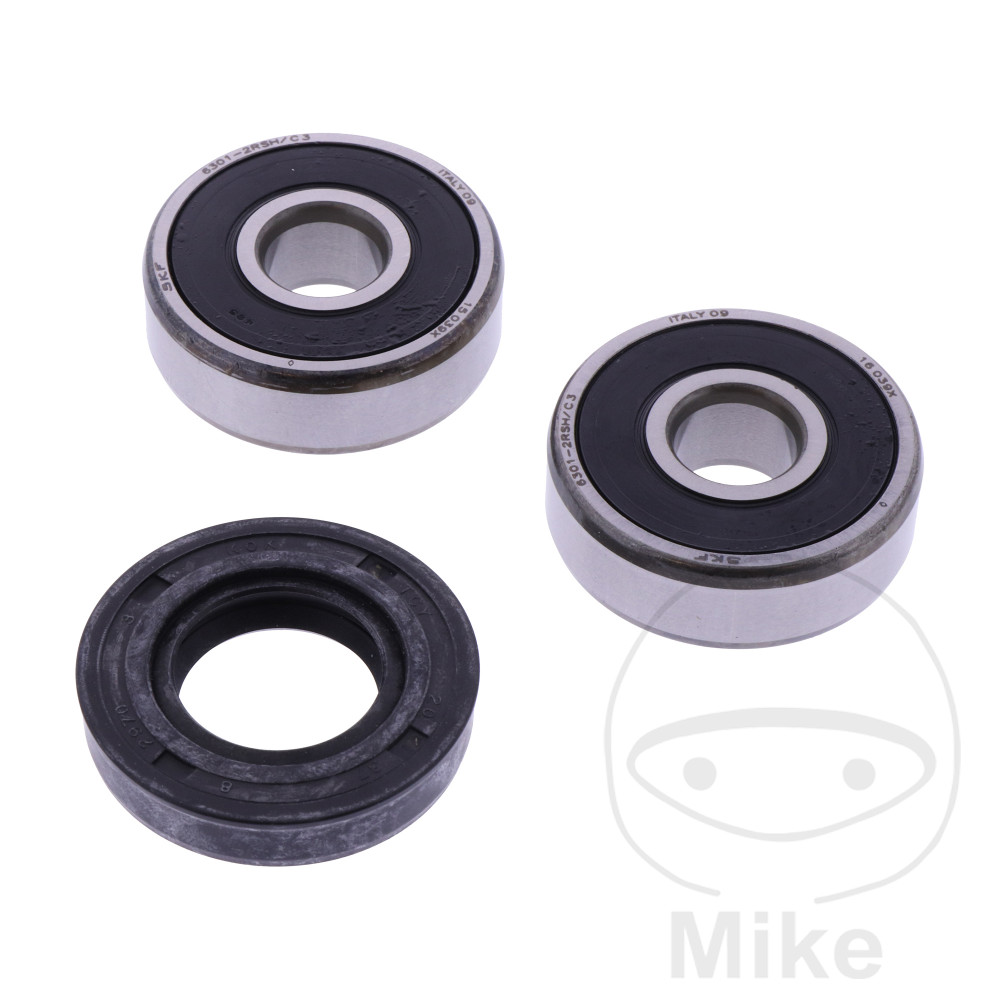 JMP ložisko kola sada Kompletní včetně gufer YAMAHA DT 50 MX 86-89, DT 50 R 89-97, TT-R 125 00-04, TT-R 125 LW 00-04, TT-R 125 E 03-04, TT-R 125 LWE 03-04, YZ 80 80-81