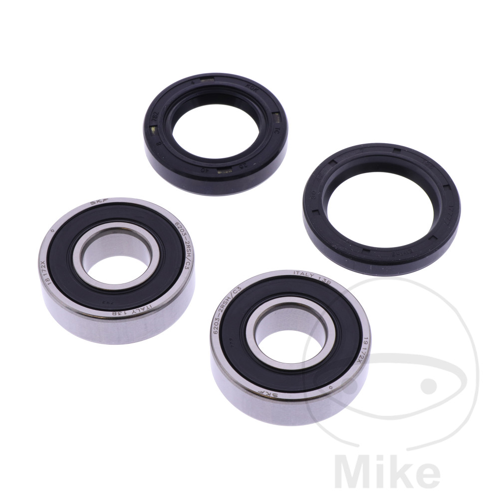 JMP ložisko kola sada Kompletní včetně gufer KAWASAKI KH 250 76-80, KH 400 76-78, KH 500 76-77, Z 400 78-80, Z 650 77-80, Z 650 SR 79-80, Z 750 TWIN 76-78...