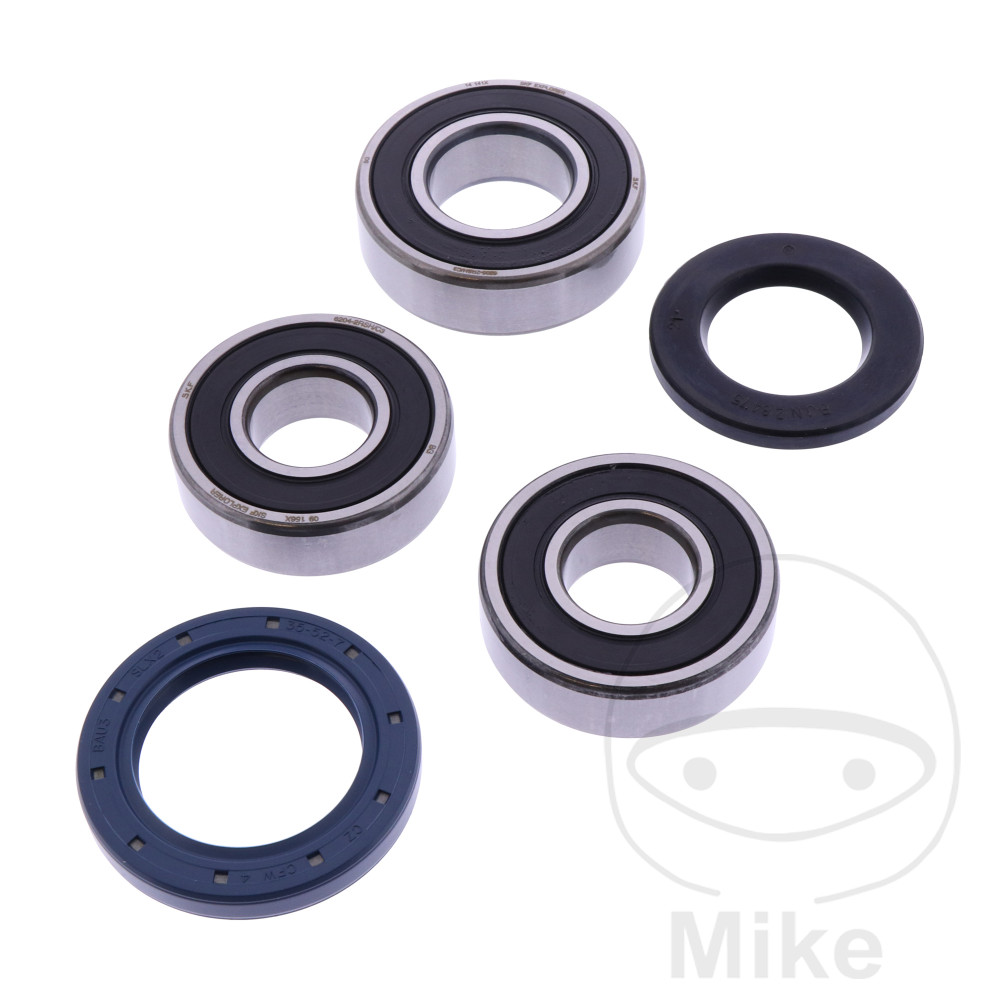 JMP ložisko kola sada Kompletní včetně gufer KAWASAKI ER-6F 650 06-17, ER-6F 650 ABS 06-17, ER-6N 650 05-17, ER-6N 650 ABS 05-17, KLE 650 VERSYS 07-16, KLE 650 VERSYS ABS 07-25, KLE 650 VERSYS SPECIAL EDITION ABS 17...