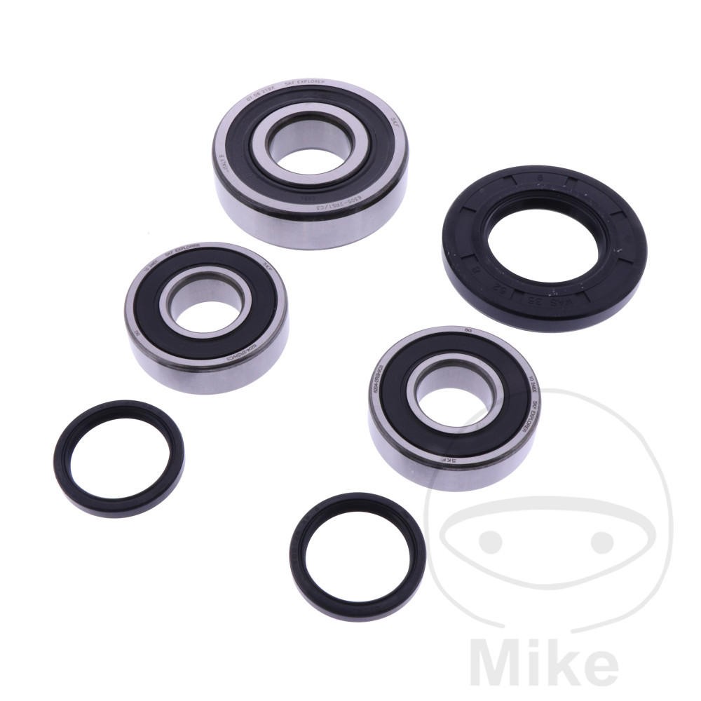 JMP ložisko kola sada Kompletní včetně gufer SUZUKI GSX-R 750 88-90, GSX-R 1100 86-92