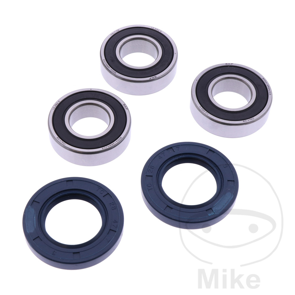 JMP ložisko kola sada Kompletní včetně gufer YAMAHA DT 125 RE 04-06, DT 125 RE MX EVERTS 05-06, DT 125 X 05-06, DT 125 R 91-96, DT 125 RH 97-03, DT 125 RN 80 KM/H 97-03, TT 350 86-95...