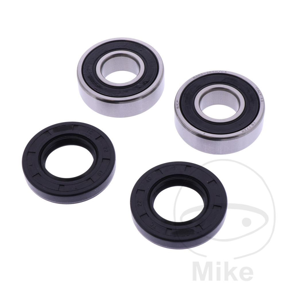 Levně JMP ložisko kola sada Kompletní včetně gufer APRILIA MX 125 SUPERMOTO 04-07, RS 660 ABS 20-25, RS 660 EXTREMA ABS 23-24, RS 660 FACTORY ABS 25, RS