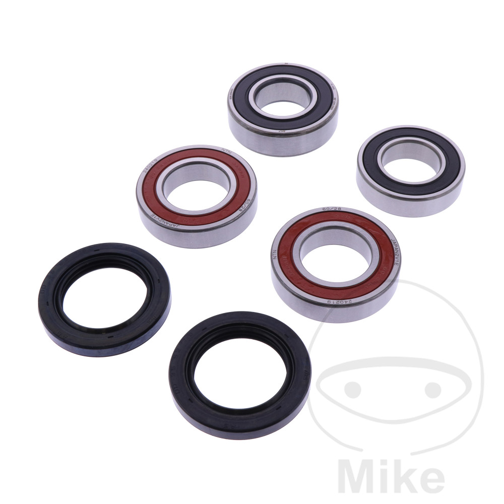 Levně JMP ložisko kola sada Kompletní včetně gufer HONDA CBR 600 RR 03-16, CBR 600 RRA ABS 09-16, CBR 1000 RR FIREBLADE 04-07, CBR 1000 RRS FIREBLADE