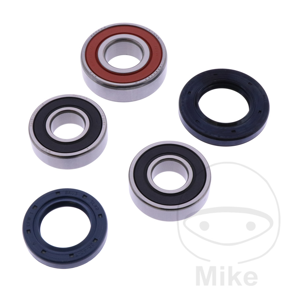 Levně JMP ložisko kola sada Kompletní včetně gufer HONDA CB 250 F HORNET 96-01, FMX 650 05-07, FX 650 VIGOR 99-00, NX 650 DOMINATOR 90-00, NX 650 DOMINATOR