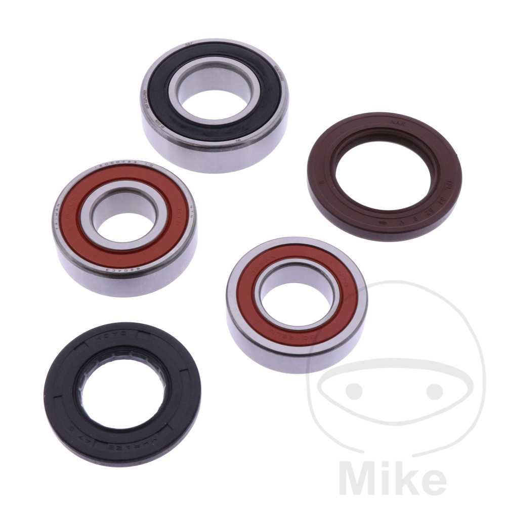 JMP ložisko kola sada Kompletní včetně gufer SUZUKI DR 350 90-95, DR 350 S 90-94, DR 350 SH 92-94, DR 350 SE 94-99, DR 650 SEU 96-00, DR 650 SE 96-00, XF 650 FREEWIND 97-02...