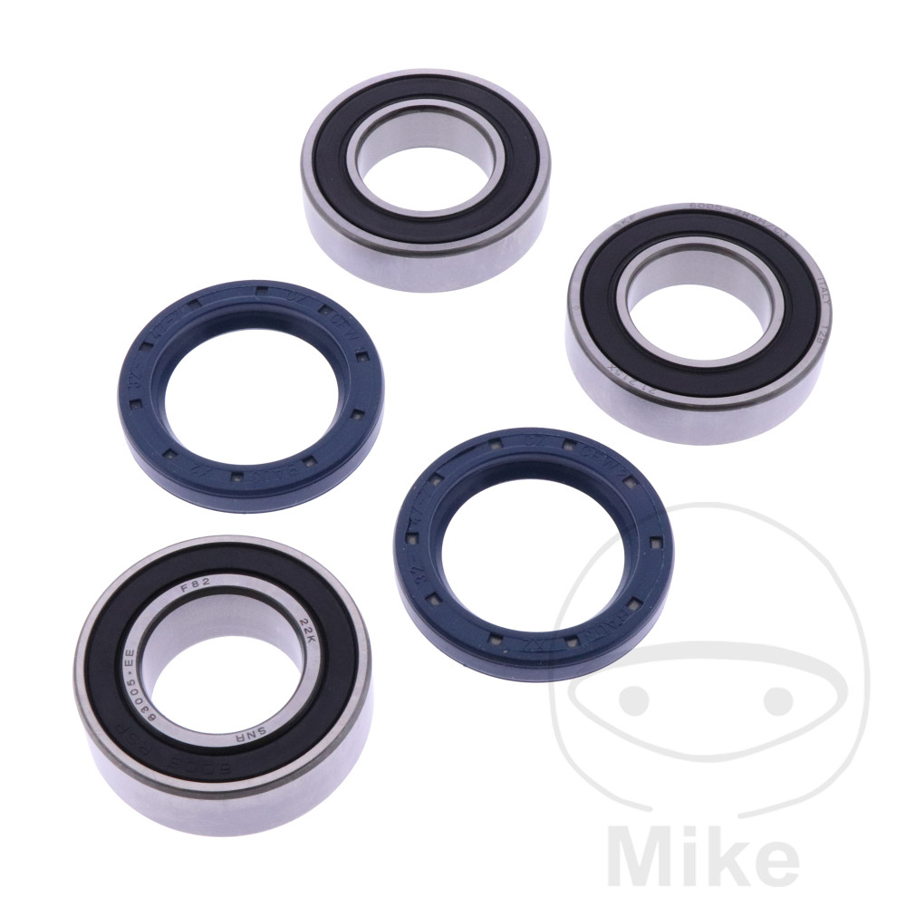 Levně JMP ložisko kola sada Kompletní včetně gufer HUSQVARNA CR 125 00-14, CR 250 02-05, SM 400 R 04-07, SM 450 R IE EURO3 08, SM 510 R IE 08-10, SM 510 R