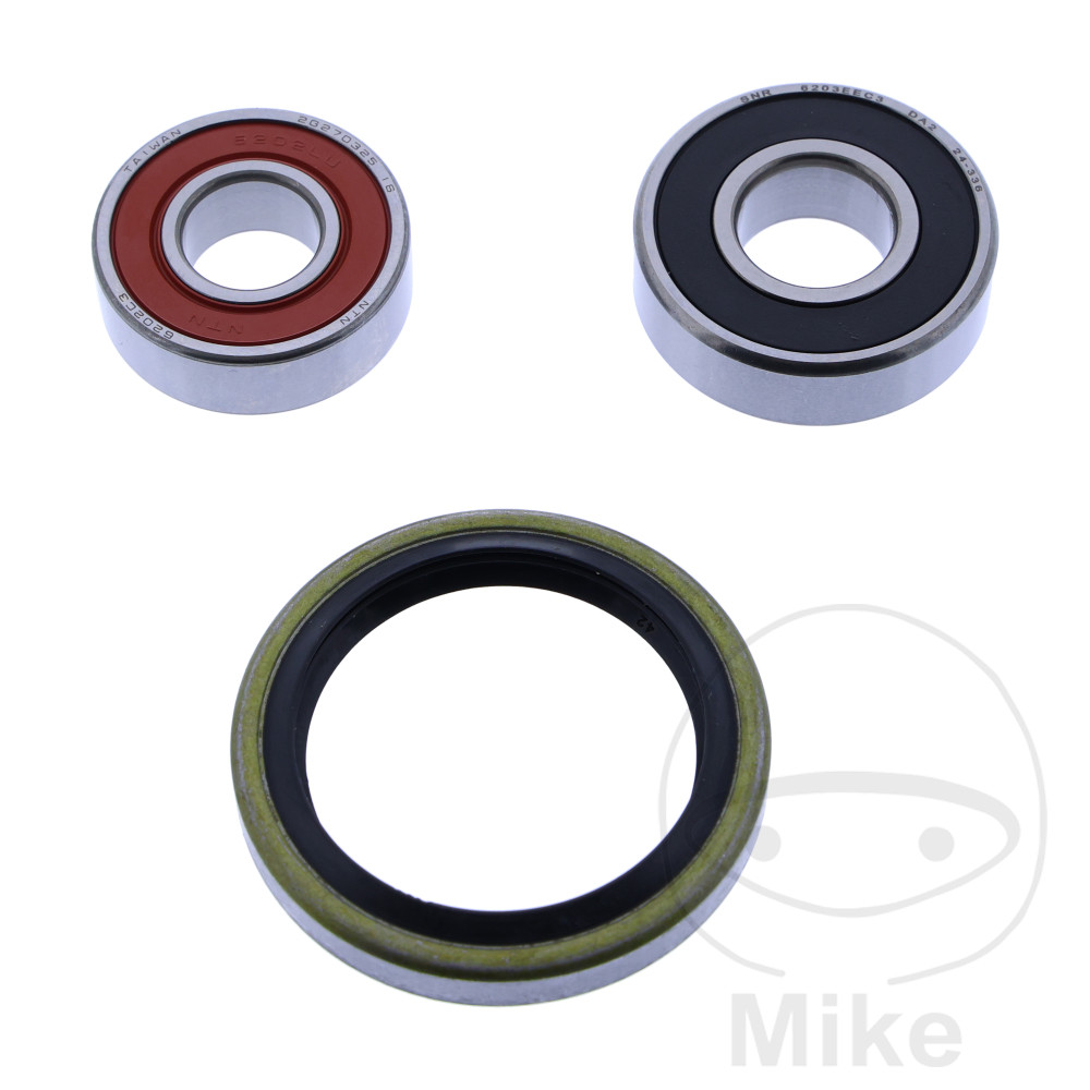 JMP ložisko kola sada Kompletní včetně gufer KAWASAKI KL 650 TENGAI 89-91, KLE 500 91-07, KLR 250 84-92, KLR 600 84-89, KLR 650 87-04
