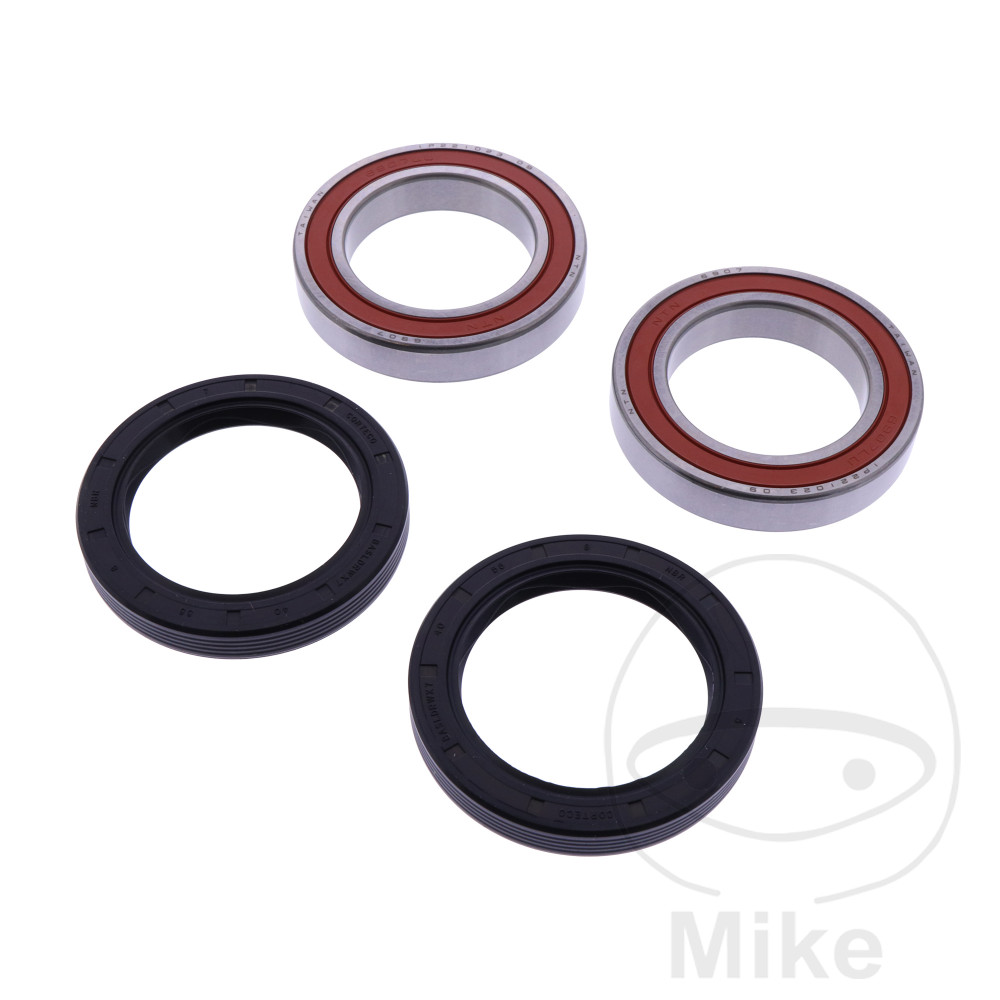 JMP ložisko kola sada Kompletní včetně gufer KYMCO MXER 50 03-07, MXER 150 03-07, MXU 50 06-17, MXU 150 07-17