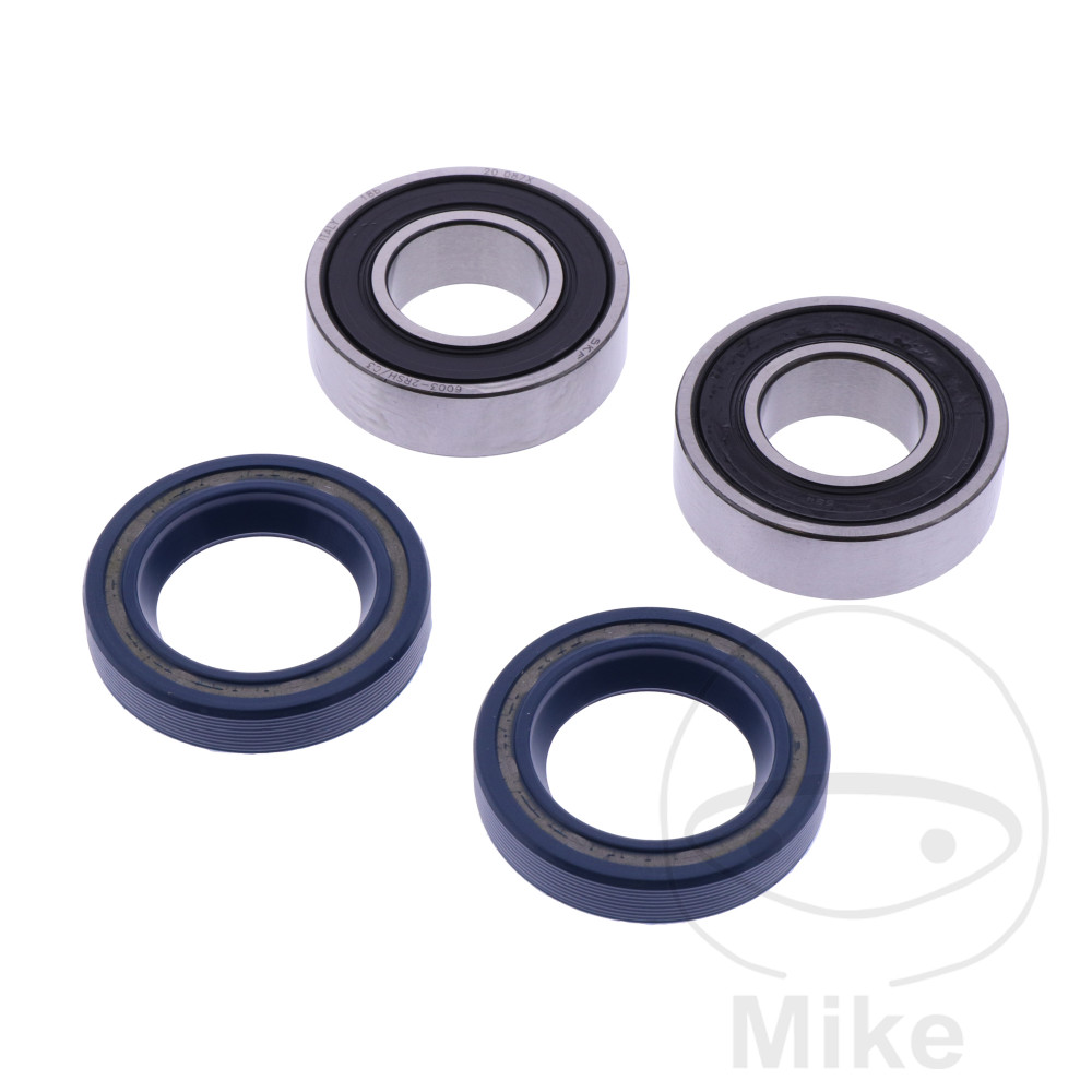 JMP ložisko kola sada Kompletní včetně gufer KYMCO MXER 50 03-07, MXER 150 03-07, MXU 50 06-17
