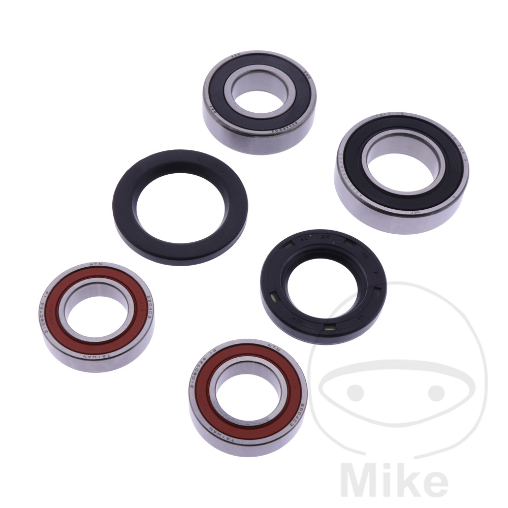 JMP ložisko kola sada Kompletní včetně gufer KAWASAKI KLX 650 93-95