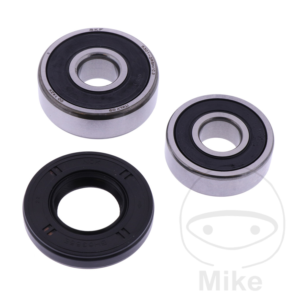 JMP ložisko kola sada Kompletní včetně gufer KAWASAKI AR 50 81-83, AR 80 81-83, KE 125 76-82, KH 125 77-80, KX 125 74-81