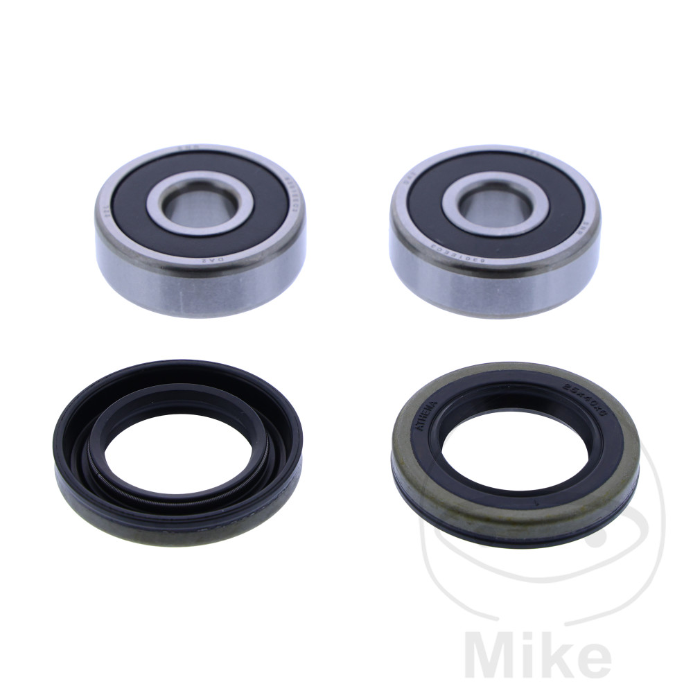 JMP ložisko kola sada Kompletní včetně gufer SUZUKI GSX-R 125 RLX  ABS 17-25, GSX-R 125 RL  ABS 17-18, GSX-R 125 XA  ABS 19-21, GSX-R 125 A  ABS 20, GSX-R 125 RLZ  ABS 21, GSX-S 125 MLX  ABS 17-18, GSX-S 125 ML  ABS 17-18...