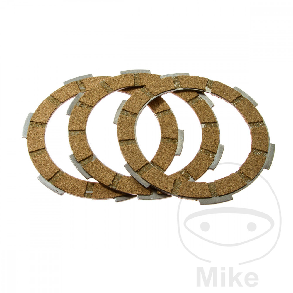 CIF clutch plates kit 3 cork plates PIAGGIO APE 50 VAN 09-17, APE 50 FL-FL2 VAN 89-95, APE 50 PICKUP 09-15, APE 50 FL-FL2 PICKUP 89-95, APE 50 LONG BED PICKUP 16-17, APE 50 SHORT BED PICKUP 16-17, APE 50 FL-FL2 CROSS 105 89-95...