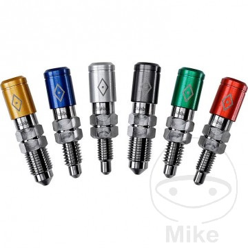 Stahlbus odvzdušňovací šroub s ventilem M10 x 1.00 16 mm APRILIA DORSODURO 1200 11-13, DORSODURO 1200  ABS ATC 11-17, ETV 1000 CAPONORD 01-05, ETV 1000 CAPONORD ABS 04-09, ETV 1000 CAPONORD RALLY RAID 03-06, ETX 125 98-01, MOTO 650 MOTO 6,5 95-00...