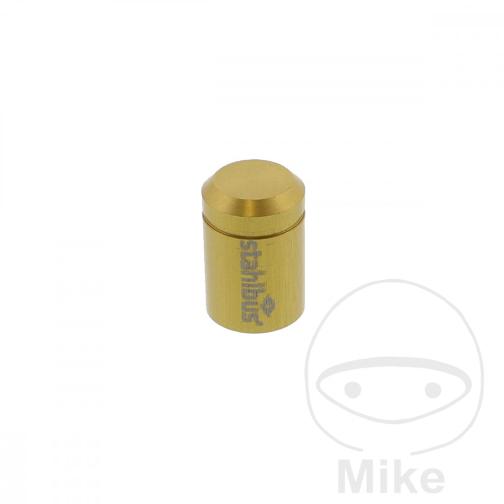 Stahlbus prachovka odzdušňovacího šroubu zlatá BMW G 650 XCOUNTRY 07-10, G 650 XCOUNTRY ABS 07-10, G 650 XCHALLENGE 07-10, G 650 XCHALLENGE ABS 07-10, G 650 XMOTO 07-10, G 650 XMOTO ABS 07-10, R 1200 GS ABS LC GUSSRAD 13-15...