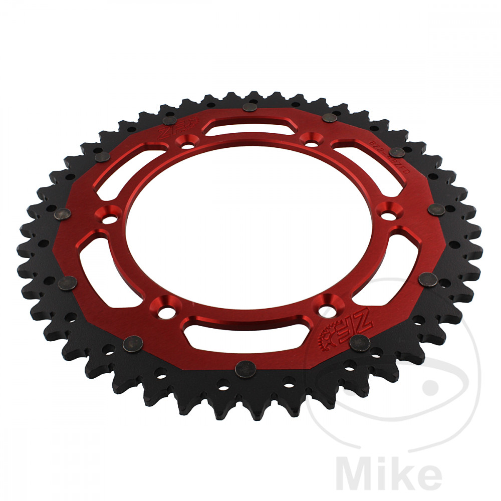 Levně ZF Sprockets rozeta Dual 49Z typ 520 červená ZF vnitřní průměr 136 rozteč děr 156 BETA RR 125 LC 2T RACE 25-26, RR 125 LC 2T RACING 24, RR 200 LC 2T