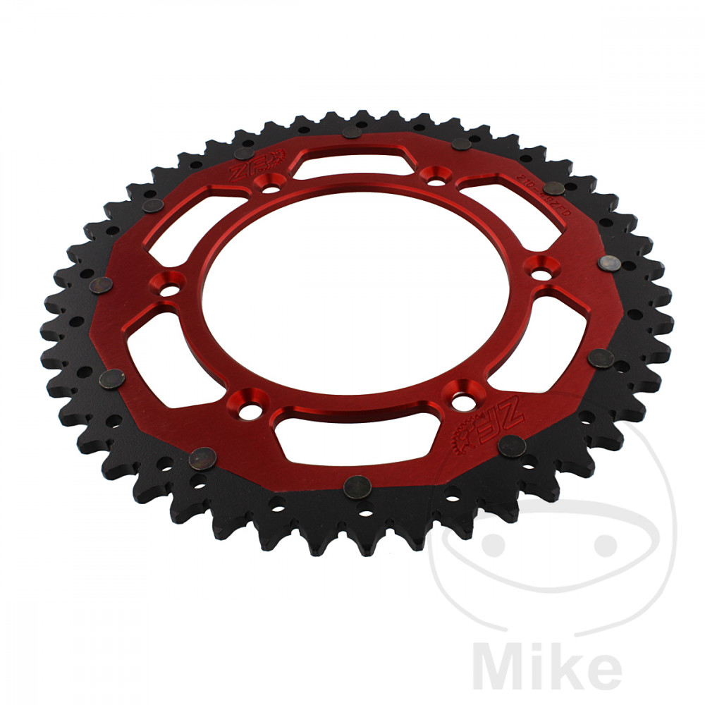 Levně ZF Sprockets rozeta Dual 49Z typ 520 červená ZF vnitřní průměr 125 rozteč děr 153 HM-MOTO CRE-F 250 R IE 10-13, CRE-F 250 X 04-10, CRE-F 250 X IE