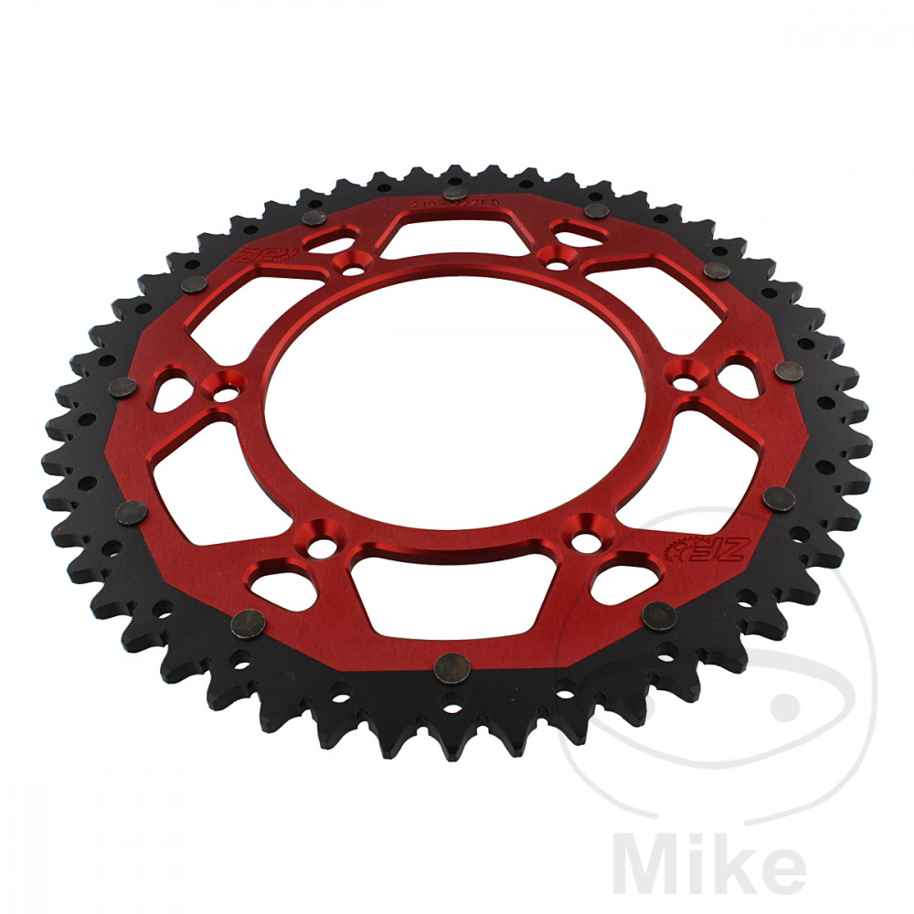 Levně ZF Sprockets rozeta Dual 52Z typ 520 červená ZF vnitřní průměr 125 rozteč děr 153 HM-MOTO CRE-F 250 R IE 10-13, CRE-F 250 X 04-10, CRE-F 250 X IE