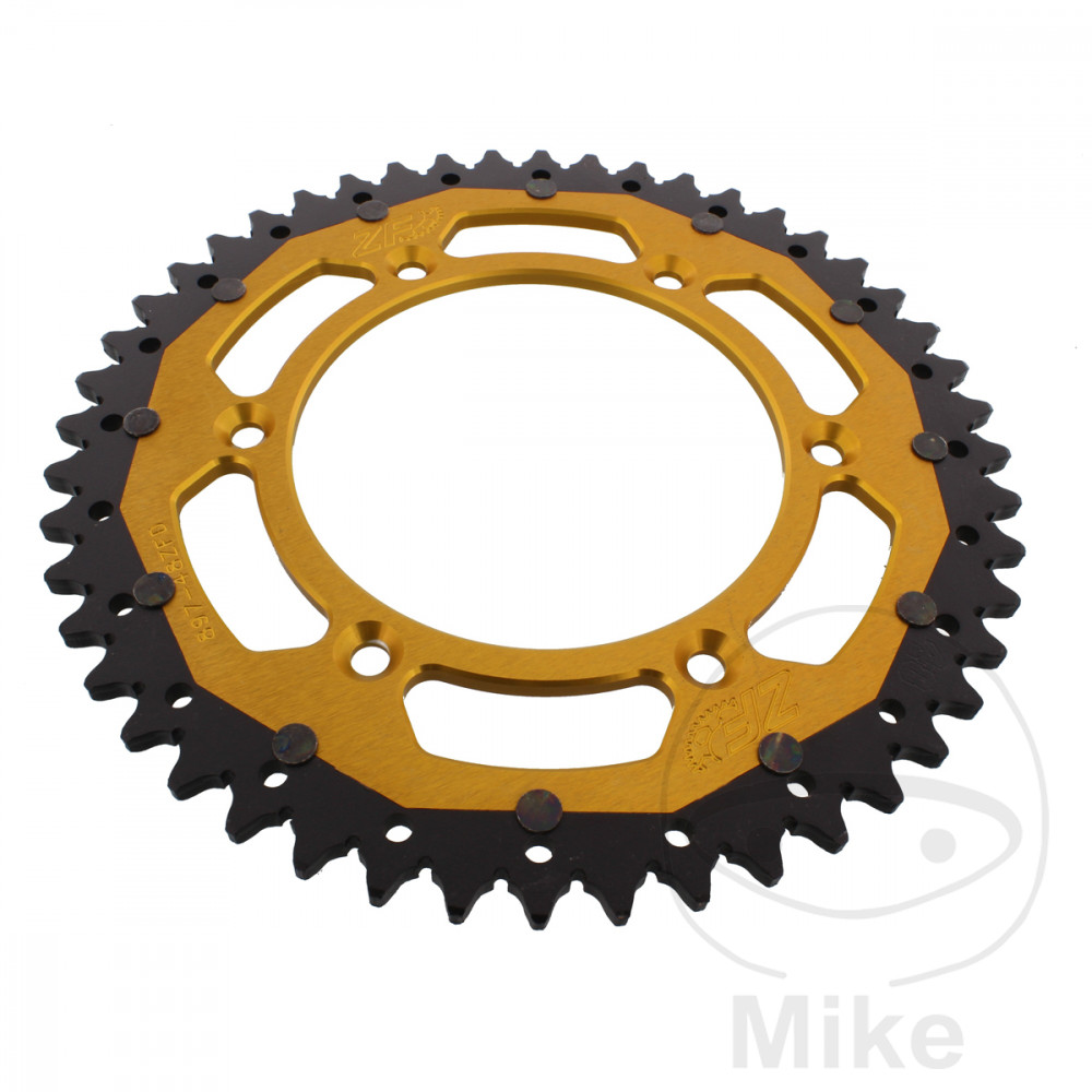 Levně ZF Sprockets rozeta Dual 48Z typ 520 zlatá ZF vnitřní průměr 125 rozteč děr 150 BETA ALP 40 350 FARBE ROT 24-25, ALP 40 350 FARBE WEISS 24-25, ALP X