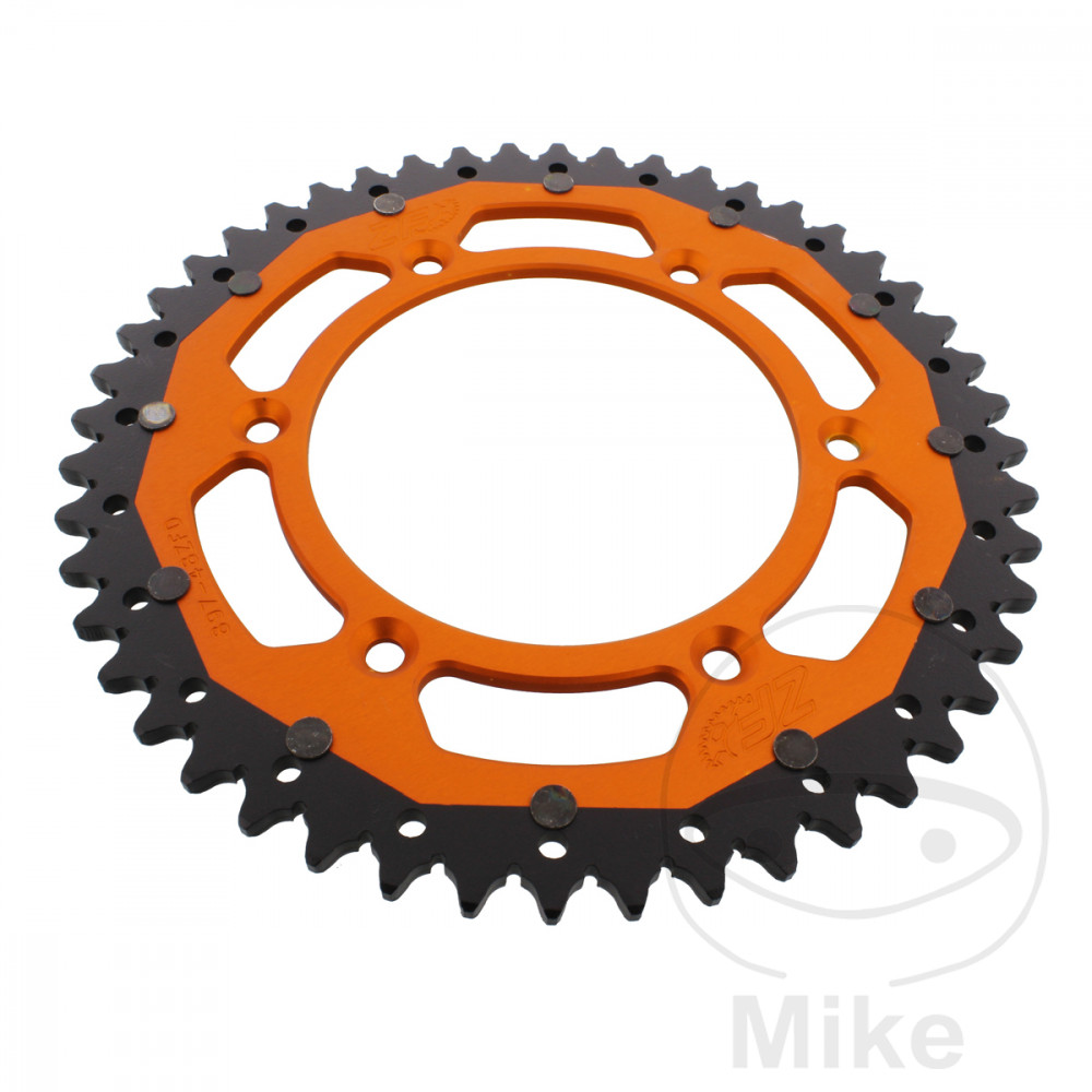 Levně ZF Sprockets rozeta Dual 48Z typ 520 oranžová ZF vnitřní průměr 125 rozteč děr 150 BETA ALP 40 350 FARBE ROT 24-25, ALP 40 350 FARBE WEISS 24-25, ALP