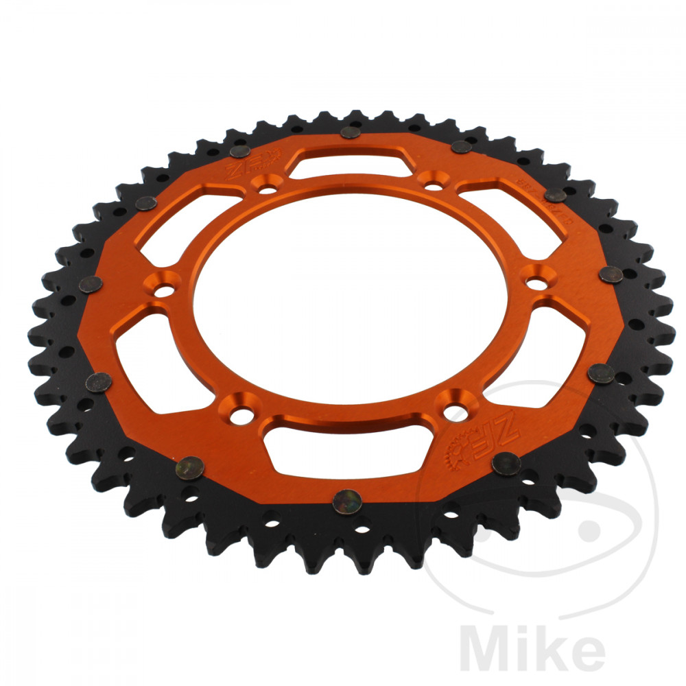 Levně ZF Sprockets rozeta Dual 49Z typ 520 oranžová ZF vnitřní průměr 125 rozteč děr 150 BETA ALP 40 350 FARBE ROT 24-25, ALP 40 350 FARBE WEISS 24-25, ALP