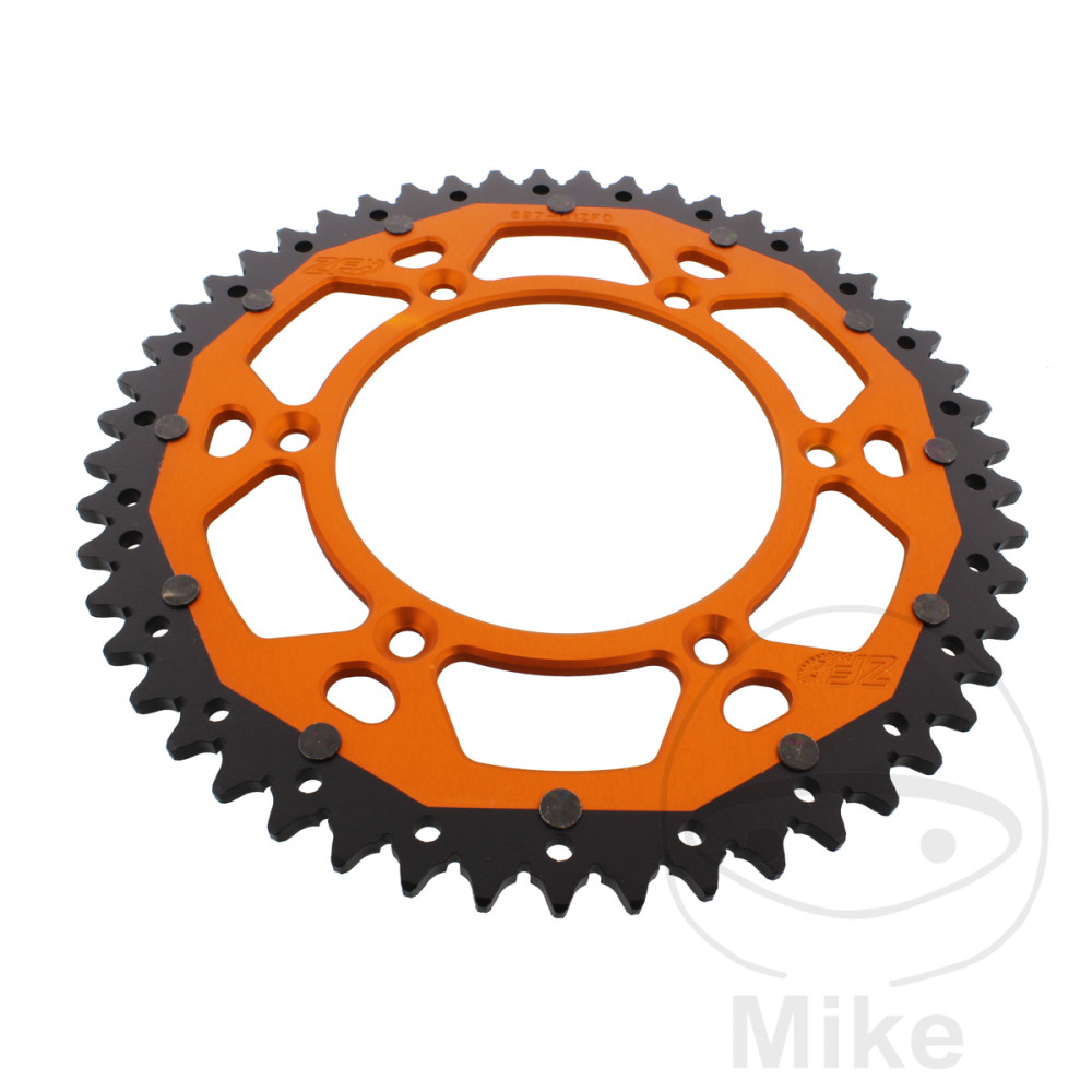 Levně ZF Sprockets rozeta Dual 51Z typ 520 oranžová ZF vnitřní průměr 125 rozteč děr 150 BETA ALP 40 350 FARBE ROT 24-25, ALP 40 350 FARBE WEISS 24-25, ALP