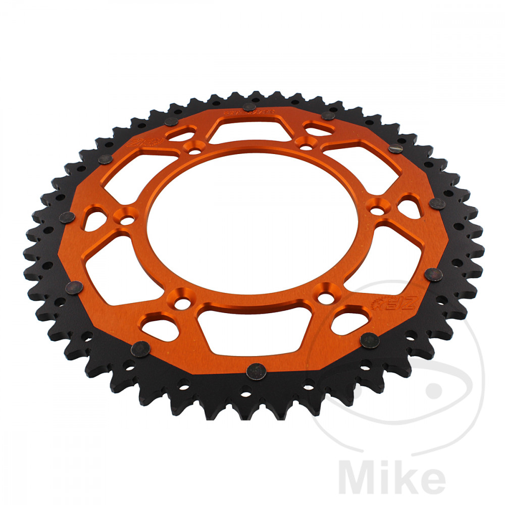 Levně ZF Sprockets rozeta Dual 52Z typ 520 oranžová ZF vnitřní průměr 125 rozteč děr 150 BETA ALP 40 350 FARBE ROT 24-25, ALP 40 350 FARBE WEISS 24-25, ALP