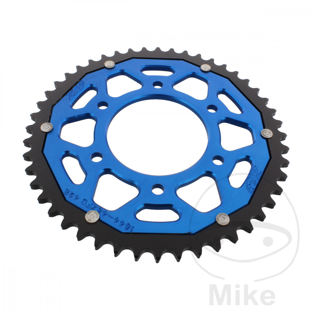Levně ZF Sprockets rozeta Dual 48Z typ 428 modrá ZF vnitřní průměr 076 rozteč děr 100 YAMAHA MT 125 14-16, MT 125 A ABS 14-19, MT 125 A ABS MTN125-A