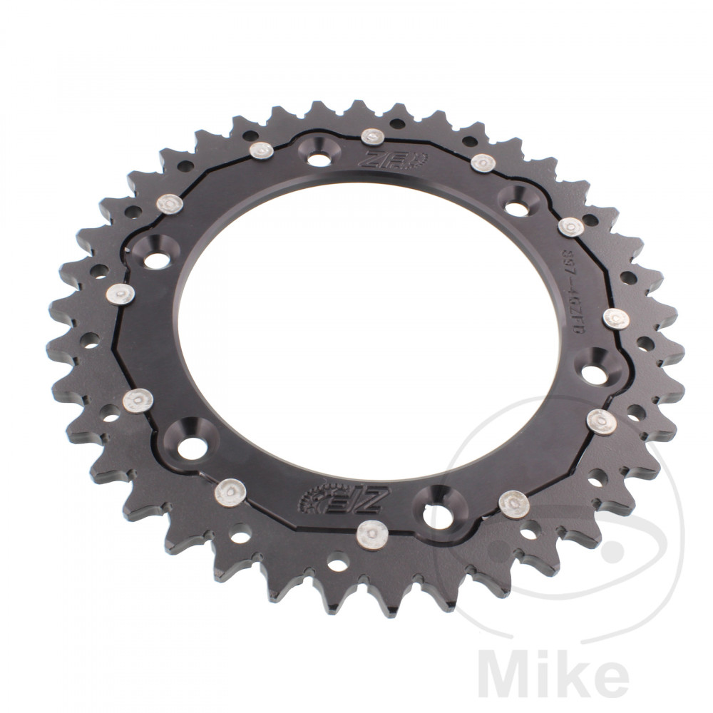 Levně ZF Sprockets rozeta Dual 40Z typ 520 černá ZF vnitřní průměr 125 rozteč děr 150 BETA ALP 40 350 FARBE ROT 24-25, ALP 40 350 FARBE WEISS 24-25, ALP X