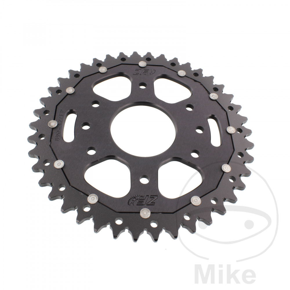 Levně ZF Sprockets rozeta Dual 42Z typ 520 černá ZF vnitřní průměr 063 rozteč děr 110 HUSQVARNA SM 400 R 05, SVARTPILEN 125 ABS 21-24, SVARTPILEN 401
