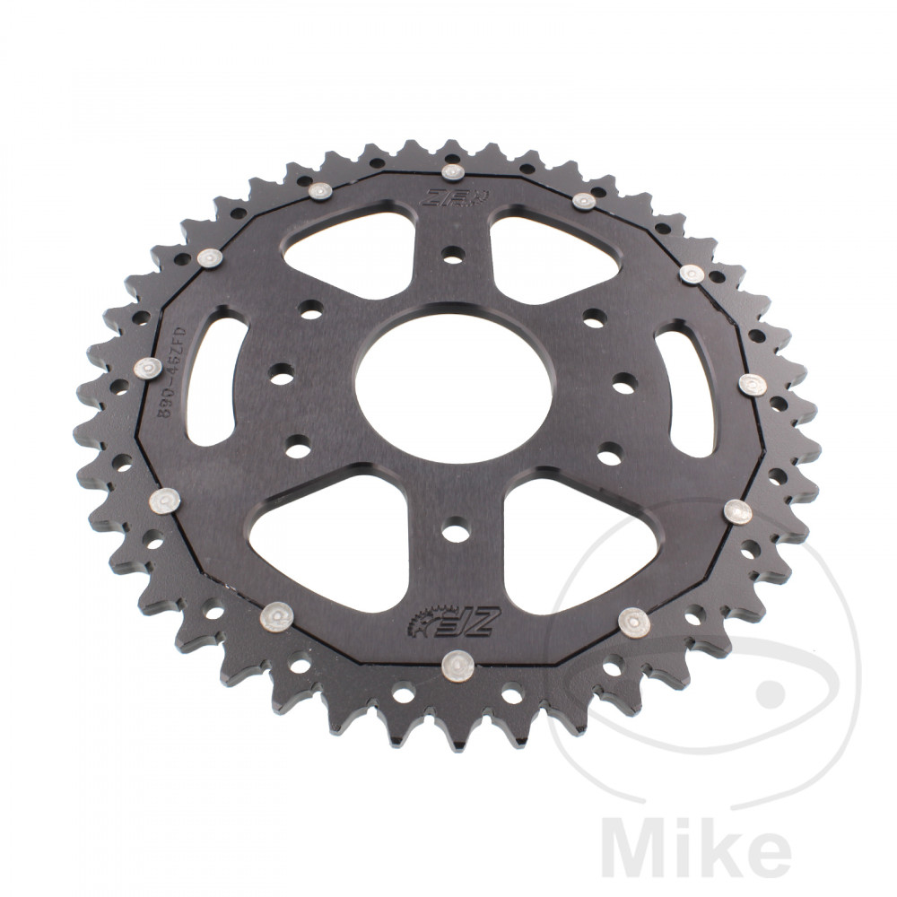 Levně ZF Sprockets rozeta Dual 46Z typ 520 černá ZF vnitřní průměr 063 rozteč děr 110 HUSQVARNA SM 400 R 05, SVARTPILEN 125 ABS 21-24, SVARTPILEN 401