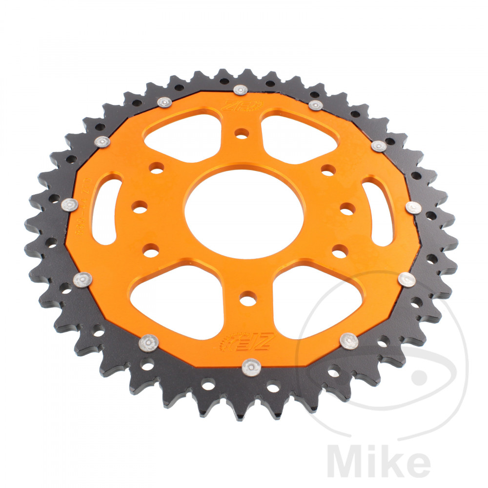 Levně ZF Sprockets rozeta DUA 44Z pro řetěz 520 černá ZF vnitřní průměr 063 rozteč děr 110 HUSQVARNA SM 400 R 05, SVARTPILEN 125 ABS 21-24, SVARTPILEN 401