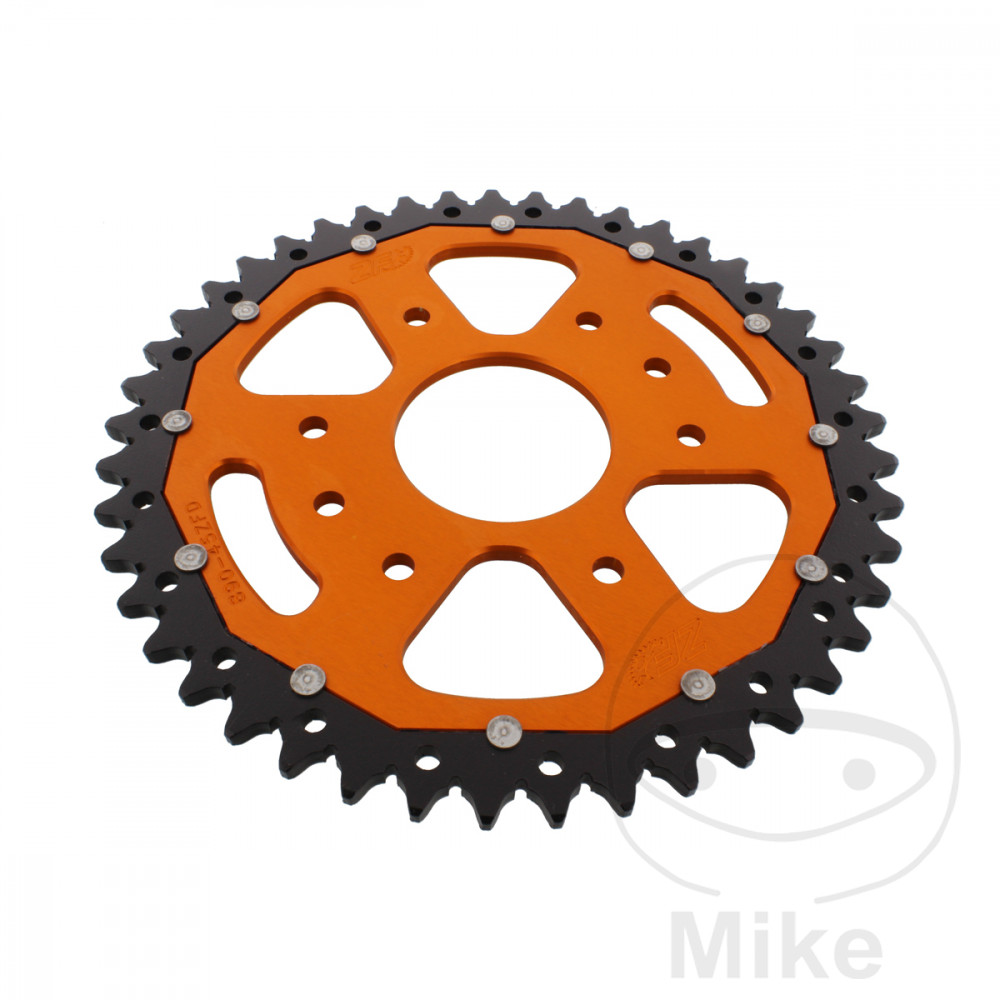 Levně ZF Sprockets rozeta Dual 45Z typ 520 oranžová ZF vnitřní průměr 063 rozteč děr 110 HUSQVARNA SM 400 R 05, SVARTPILEN 125 ABS 21-24, SVARTPILEN 401