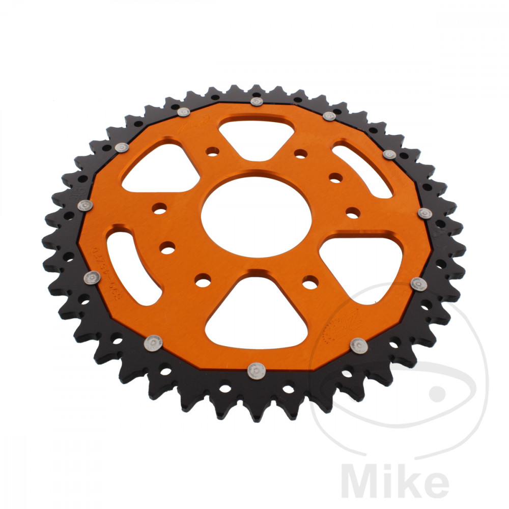 Levně ZF Sprockets rozeta DUA 46Z pro řetěz 520 černá ZF vnitřní průměr 063 rozteč děr 110 HUSQVARNA SM 400 R 05, SVARTPILEN 125 ABS 21-24, SVARTPILEN 401