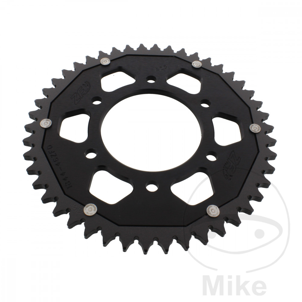 Levně ZF Sprockets rozeta Dual 46Z typ 428 černá ZF vnitřní průměr 076 rozteč děr 100 YAMAHA MT 125 14-16, MT 125 A ABS 14-19, MT 125 A ABS MTN125-A