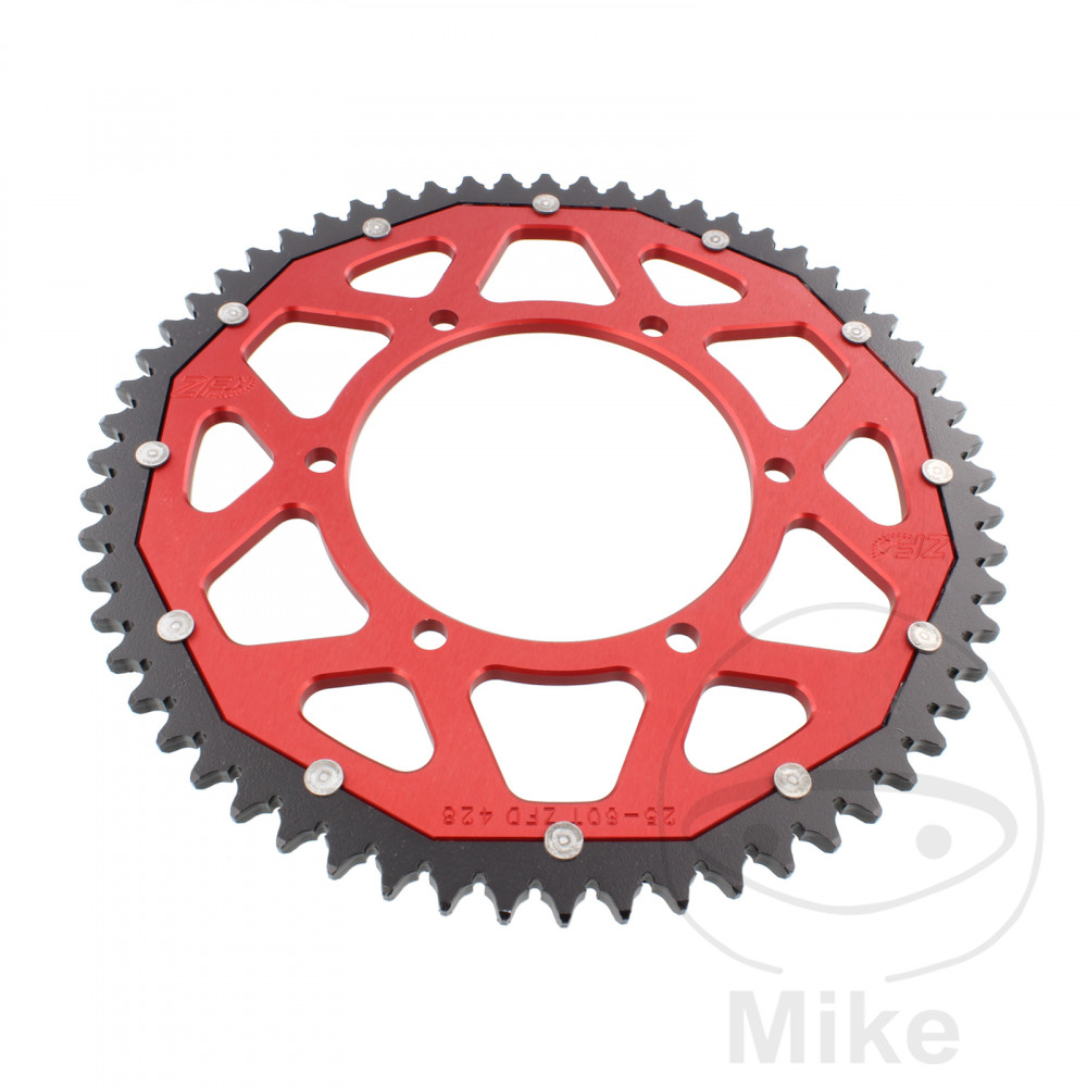 Levně ZF Sprockets rozeta Dual 60Z typ 428 červená ZF vnitřní průměr 108 rozteč děr 123 APRILIA RS 125 4T ABS 17-20, RS 125 4T ABS EURO4 21, RS 125 4T
