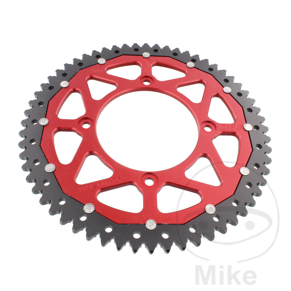 Levně ZF Sprockets rozeta DUA 60Z pro řetěz 420 červená ZF vnitřní průměr 100 rozteč děr 120 BETA REV 50 LC 05-08, REV 80 07, RR 50 ENDURO 05-19, RR 50