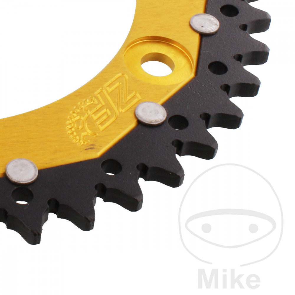 ZF Sprockets rozeta Dual 43Z typ 520 zlatá ZF vnitřní průměr 134 rozteč děr 160 HONDA CBR 600 F 01-07, CBR 600 RR 03-16, CBR 600 RRA ABS 09-16, CBR 900 RR FIREBLADE 00-03, CBR 1000 RR FIREBLADE 04-16, CBR 1000 RRS FIREBLADE EDITION 07-08, CBR 1000 RA FIR