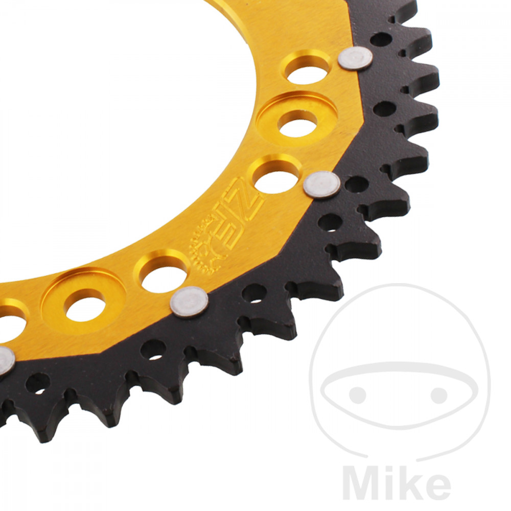 ZF Sprockets rozeta Dual 45Z typ 520 zlatá ZF vnitřní průměr 134 rozteč děr 160 HONDA CBR 600 F 01-07, CBR 600 RR 03-16, CBR 600 RRA ABS 09-16, CBR 900 RR FIREBLADE 00-03, CBR 1000 RR FIREBLADE 04-16, CBR 1000 RRS FIREBLADE EDITION 07-08, CBR 1000 RA FIR