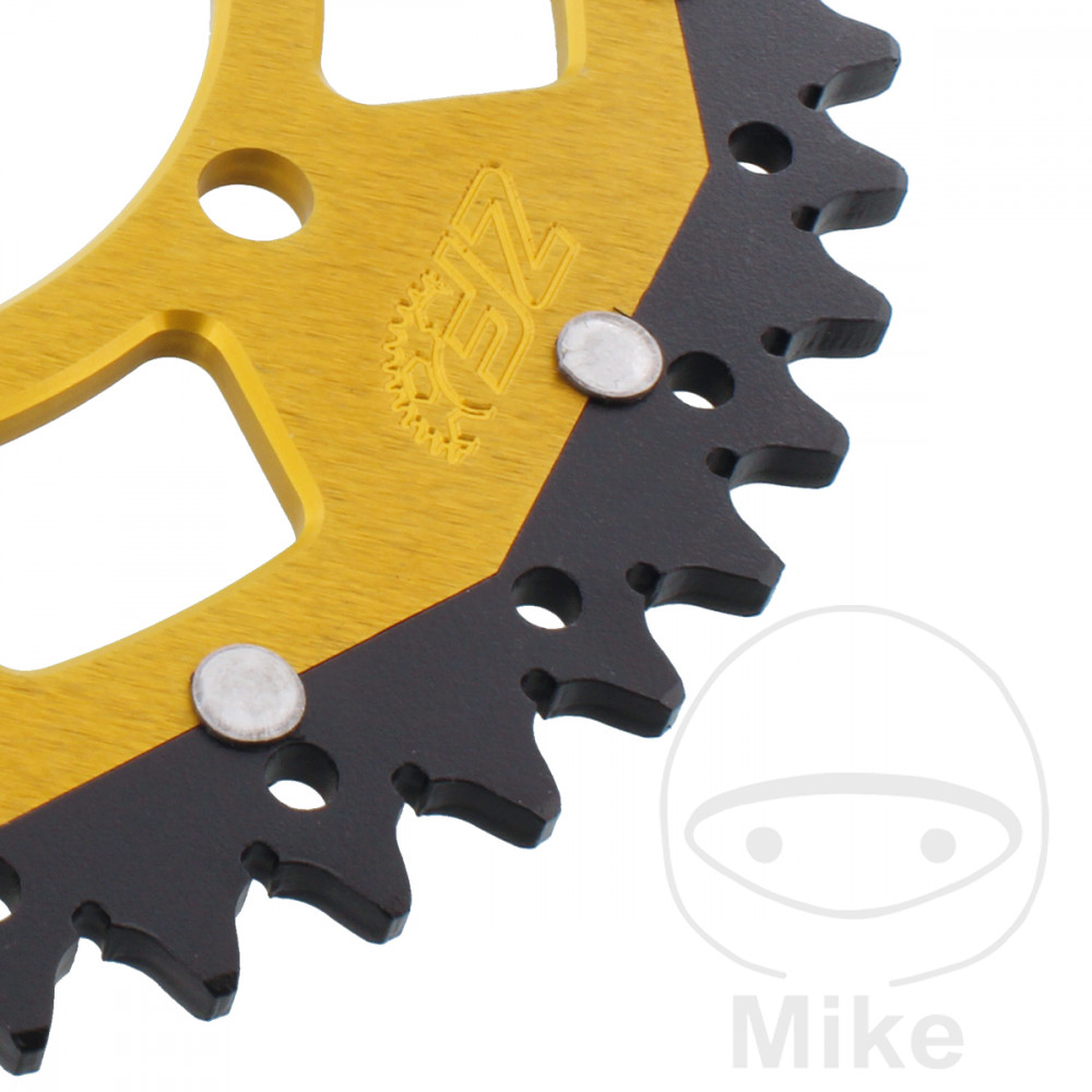Levně ZF Sprockets rozeta Dual 46Z typ 520 zlatá ZF vnitřní průměr 106 rozteč děr 125 TRIUMPH BONNEVILLE 900 EFI T100 ABS 17-25, BONNEVILLE 900 EFI T100