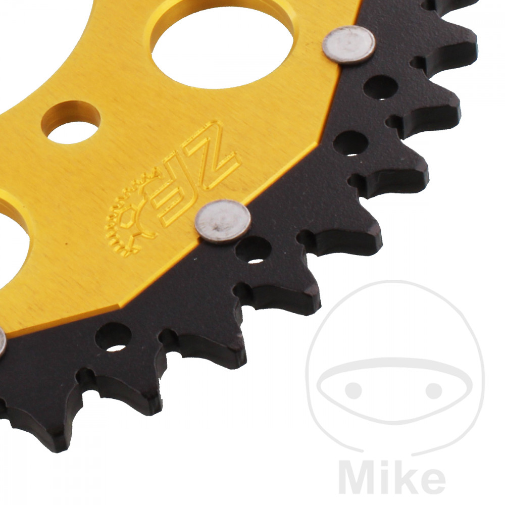 Levně ZF Sprockets rozeta Dual 43Z typ 520 zlatá ZF vnitřní průměr 080 rozteč děr 104 CFMOTO CL-X 700 HERITAGE ABS 22-25, CL-X 700 SPORT ABS 22-25, CL-X
